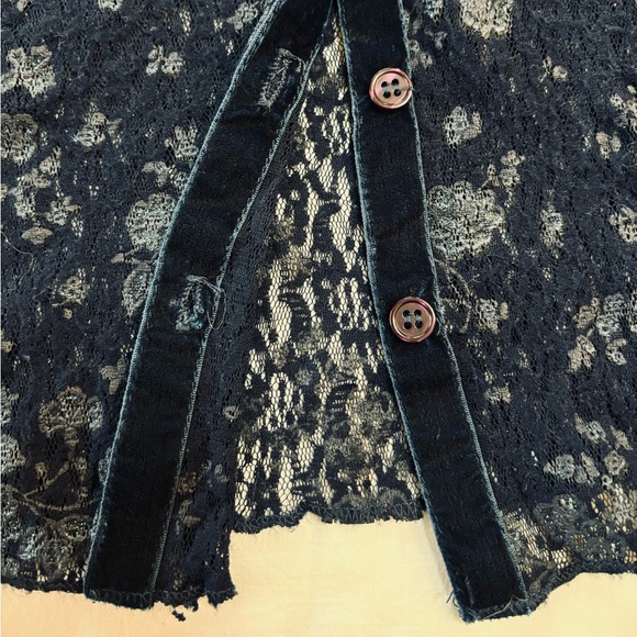 EyeShadow Lace Cardigan - Picture 6 of 12